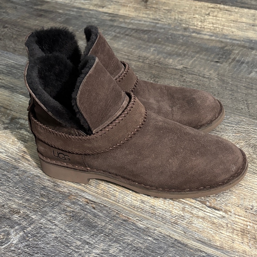 UGG Women’s Dark Brown Suede Boots